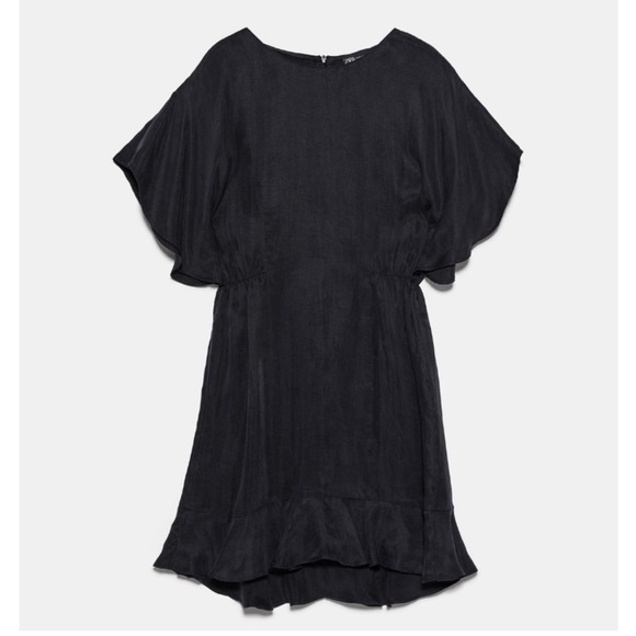 ZARA RUFFLE DRESS - Picture 4 of 7